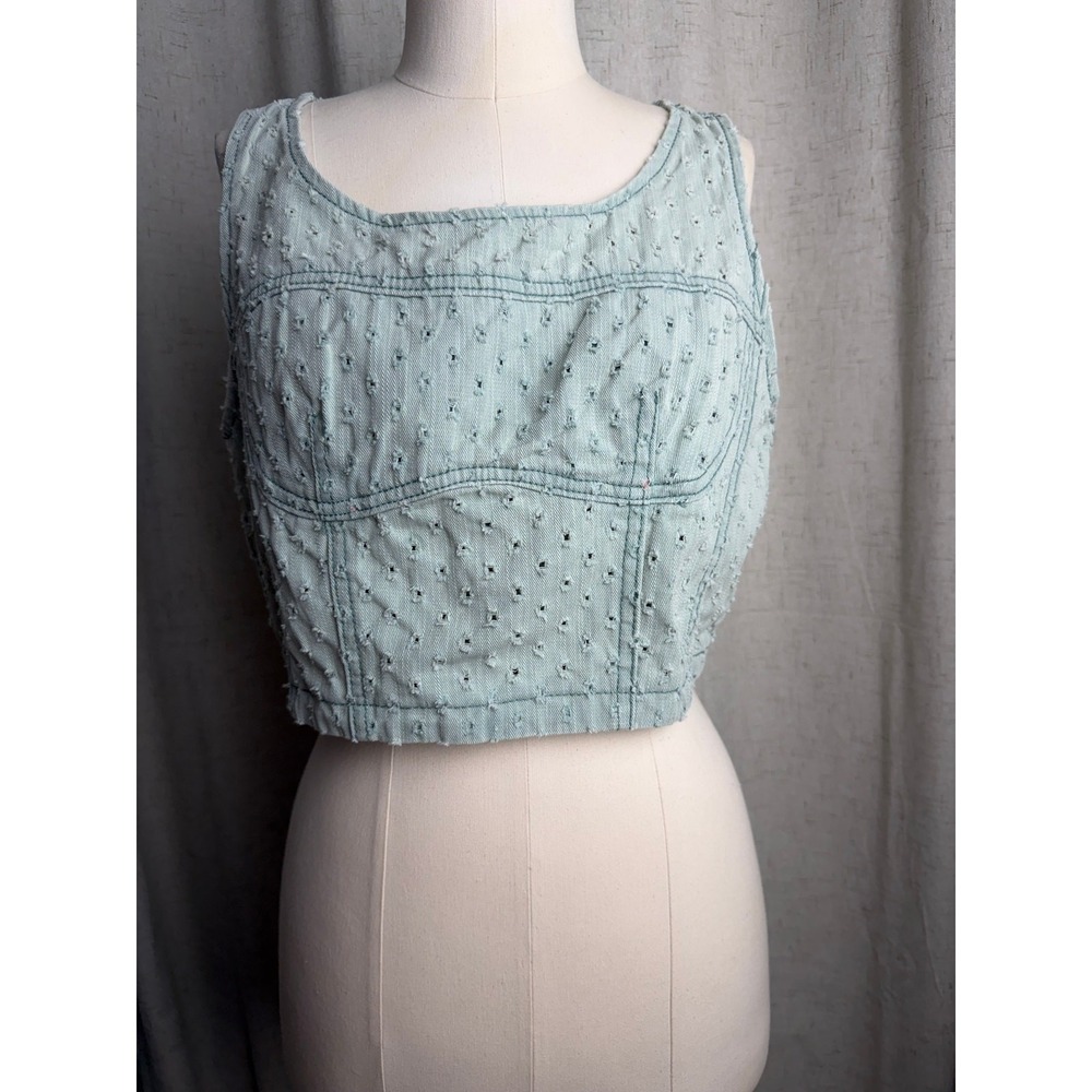 POL Mint  Crop Tank Top Size Medium